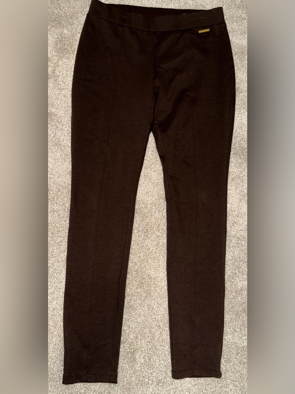 Michael Kors brown slim tapered pants size M